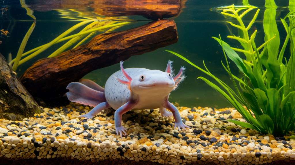 where do mexican axolotl live