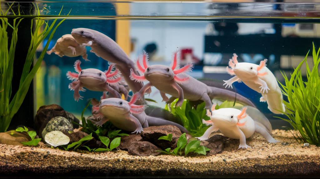 Axolotls Dangerous, are Axolotls Dangerous Axolotls tank