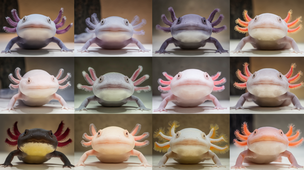 Rare Axolotls