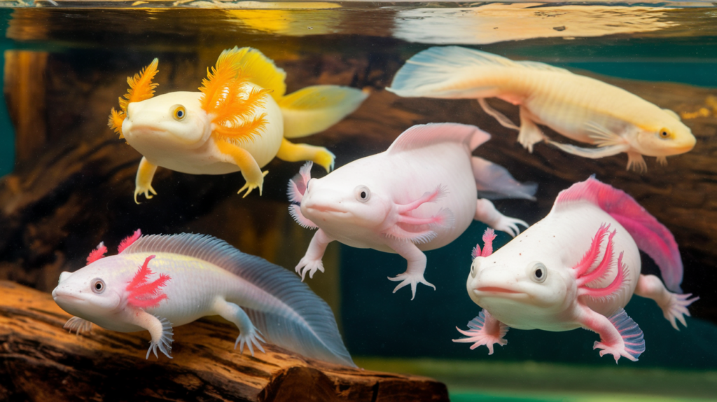 Rare Axolotls