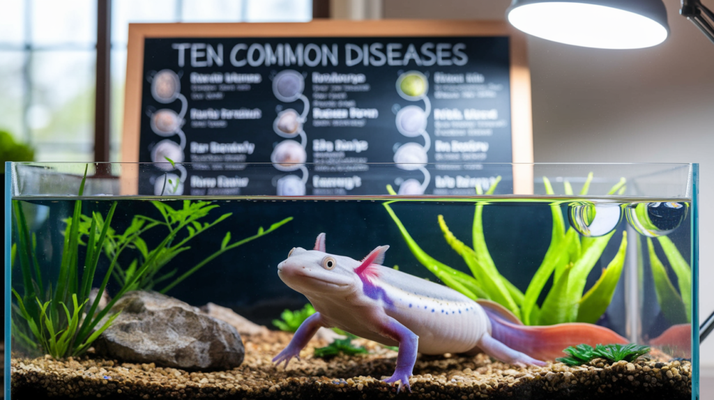 axolotl diseases