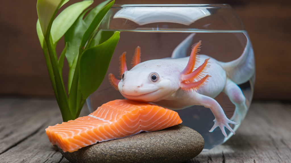 axolotl pet food Salmon