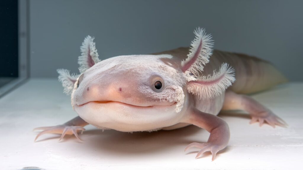 Axolotl fungus prevention